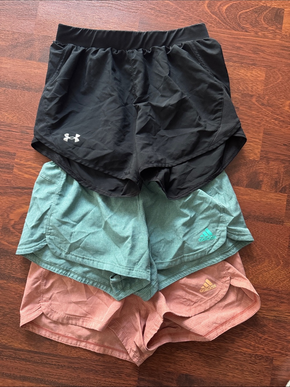 Under Armour and Adidas Women's Athletic Shorts